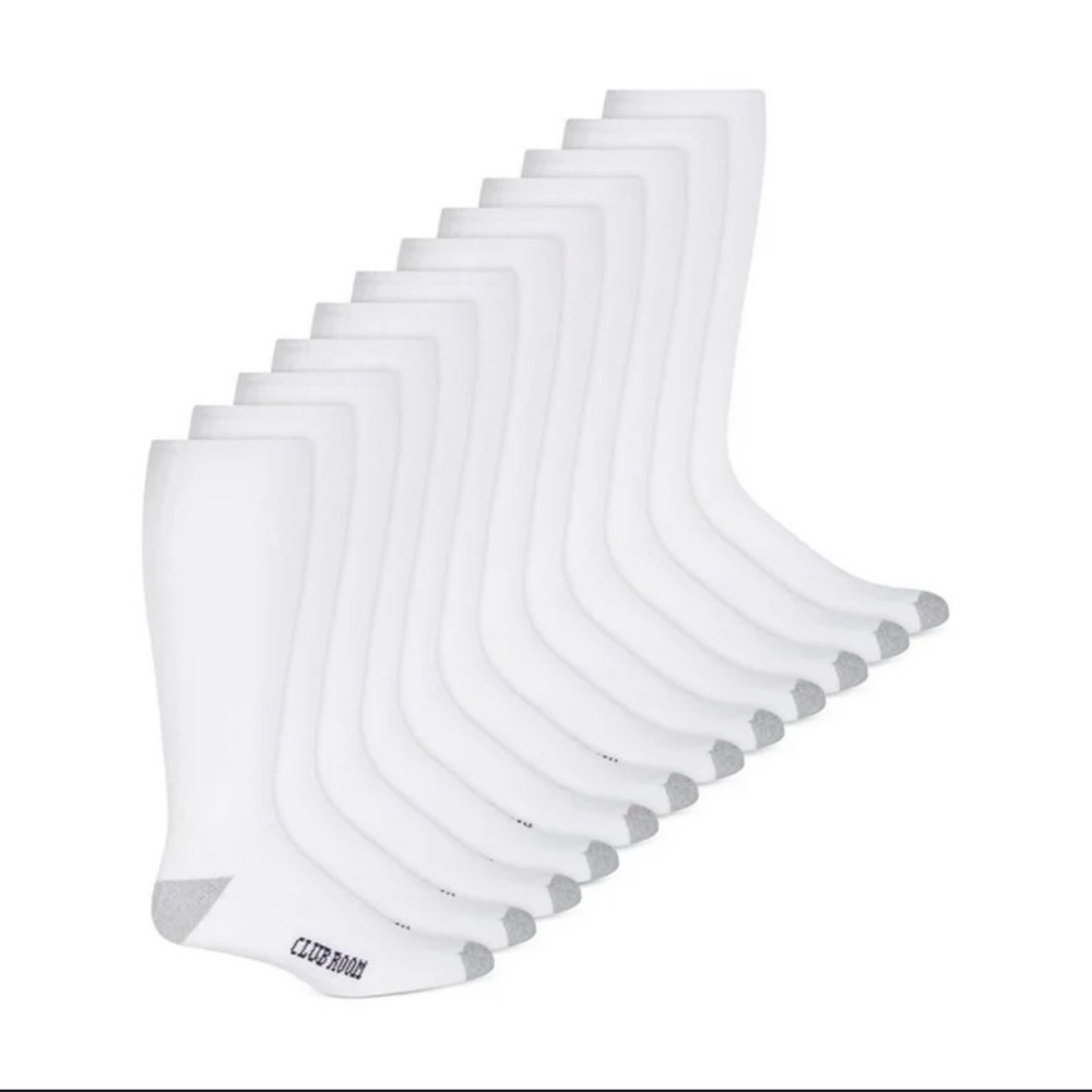 Club room men’s over the calf tube sock NWT 10-13